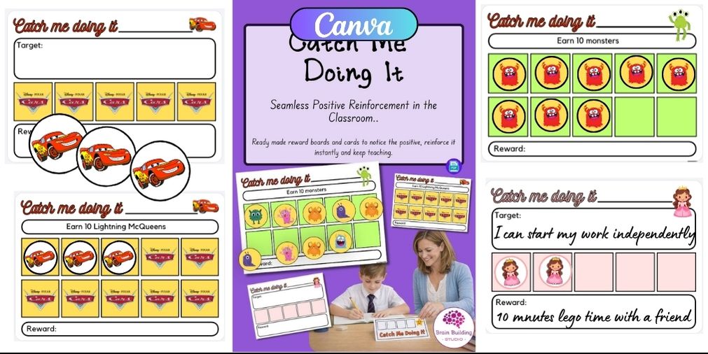 Catch Me Doing It Cards