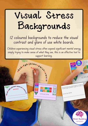 Visual Stress and the Use of Coloured Backgrounds